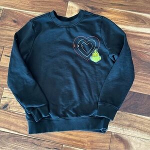 Hanna Andersson valentines grinch sweatshirt